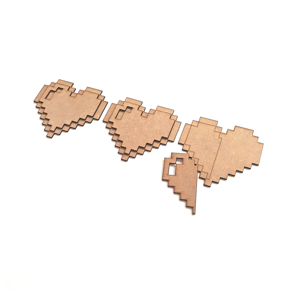 Game Hearts - MDF